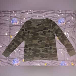 Old Navy Kids Long Sleeve Camo Tee